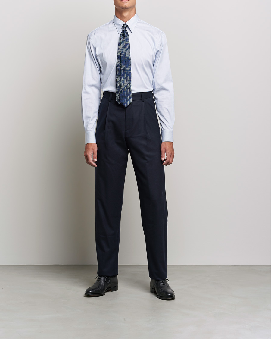Mies |  | Giorgio Armani | Slim Fit Dress Shirt Light Blue