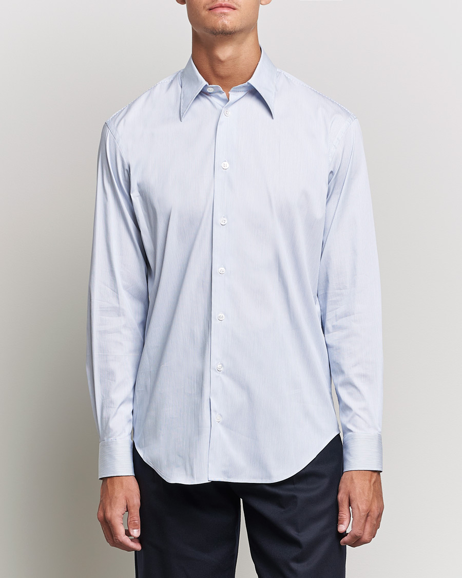 Mies | Kauluspaidat | Giorgio Armani | Slim Fit Dress Shirt Light Blue