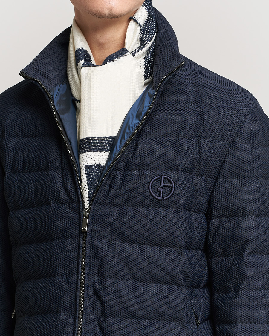 Mies | Giorgio Armani Cashmere/Silk Scarf White | Giorgio Armani | Cashmere/Silk Scarf White