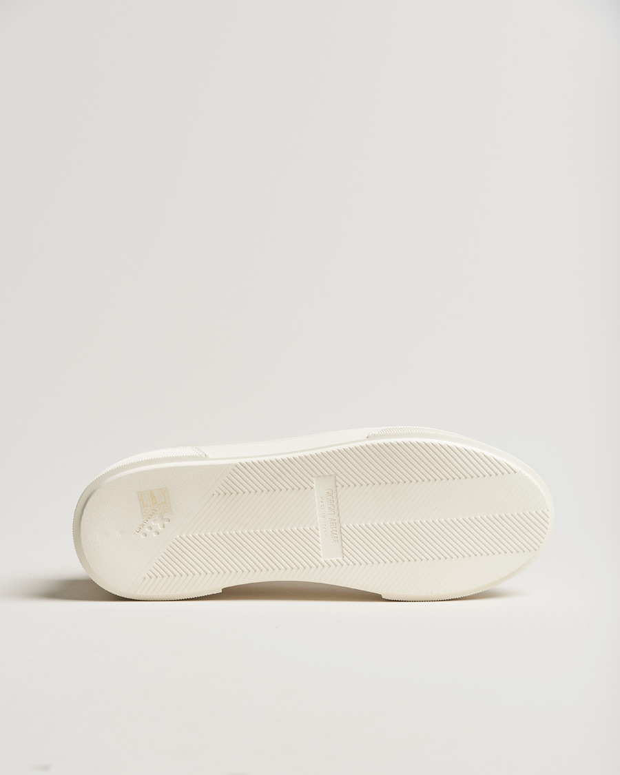 Mies | Giorgio Armani Plain Sneakers Off White | Giorgio Armani | Plain Sneakers Off White
