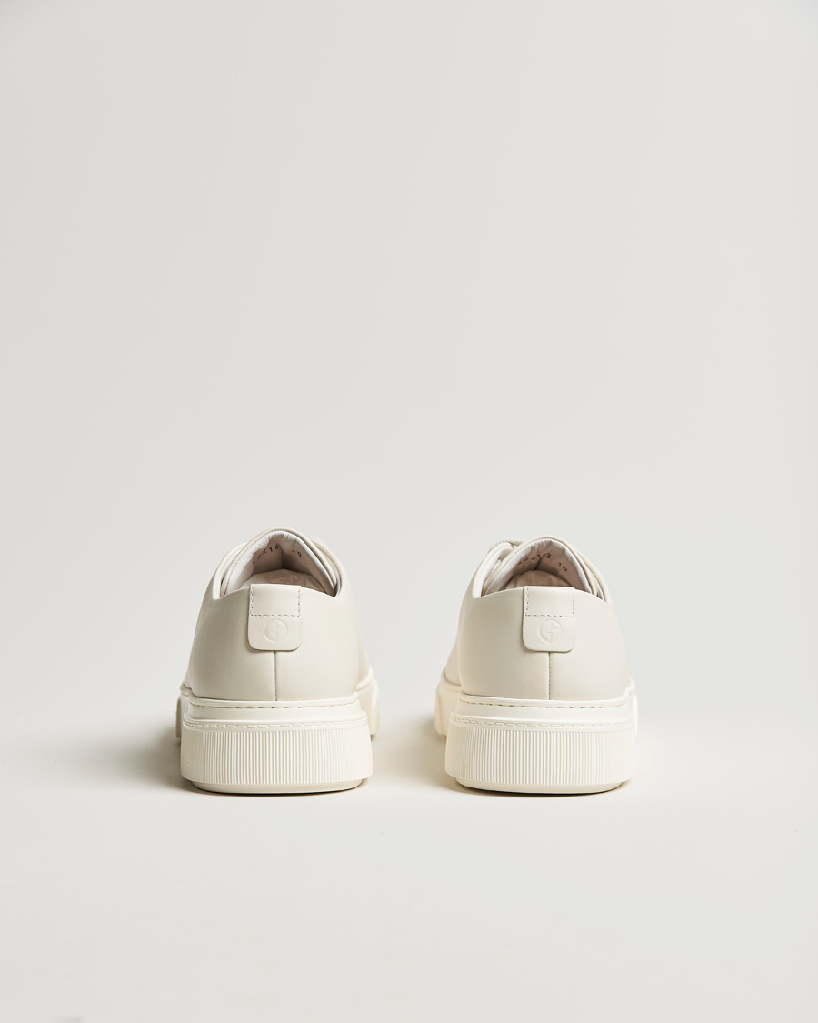 Mies | Giorgio Armani Plain Sneakers Off White | Giorgio Armani | Plain Sneakers Off White