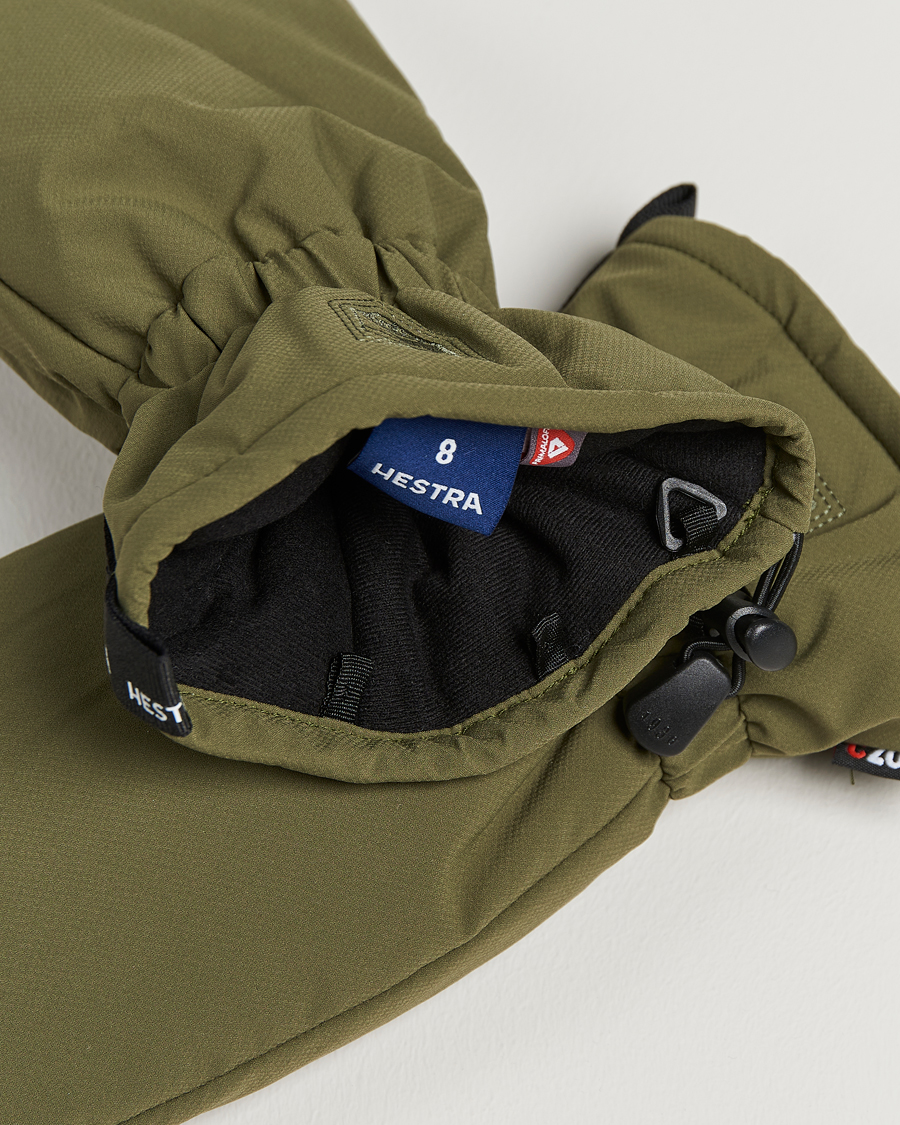 Mies | Hestra Mist Primaloft Waterproof Glove Olive | Hestra | Mist Primaloft Waterproof Glove Olive