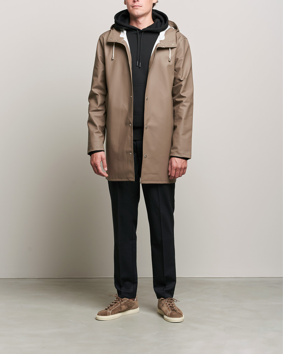 Mies | Takit | Stutterheim | Stockholm Raincoat Mole Brown