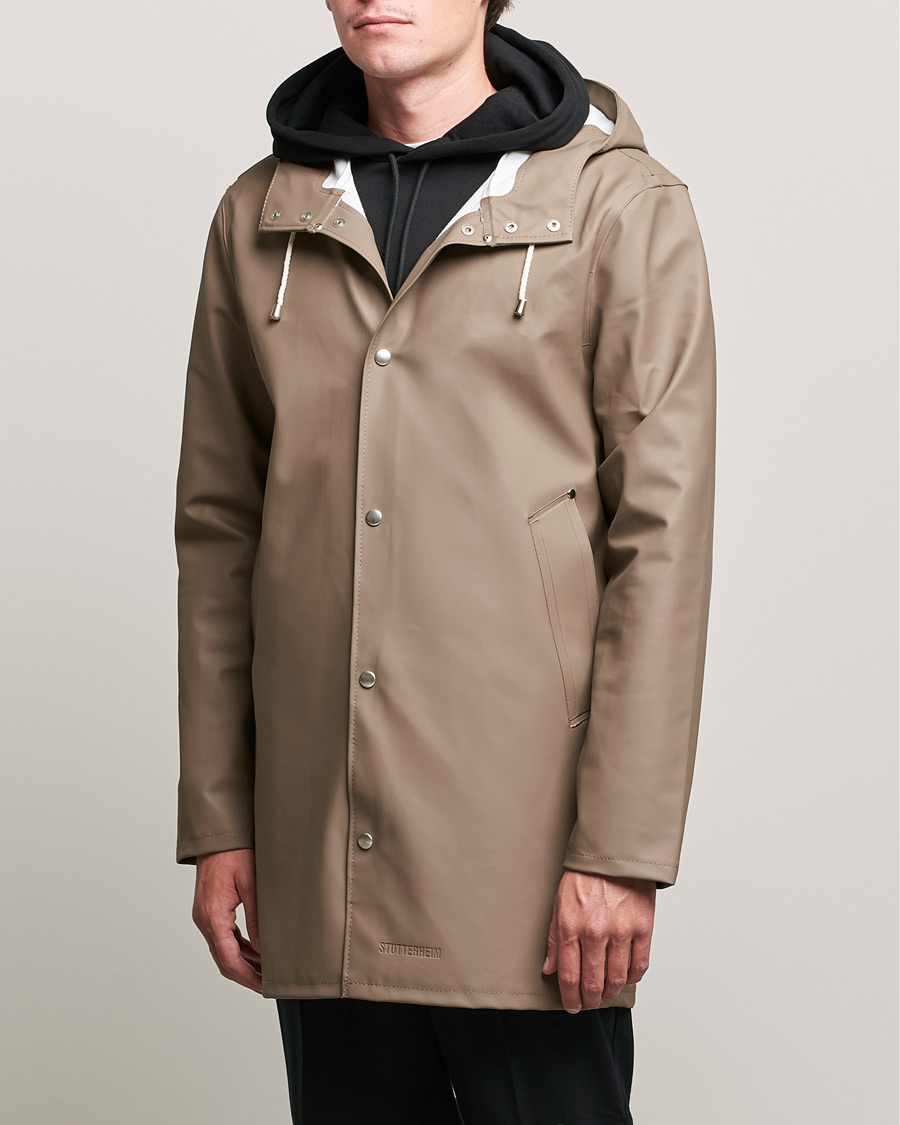 Mies | Takit | Stutterheim | Stockholm Raincoat Mole Brown