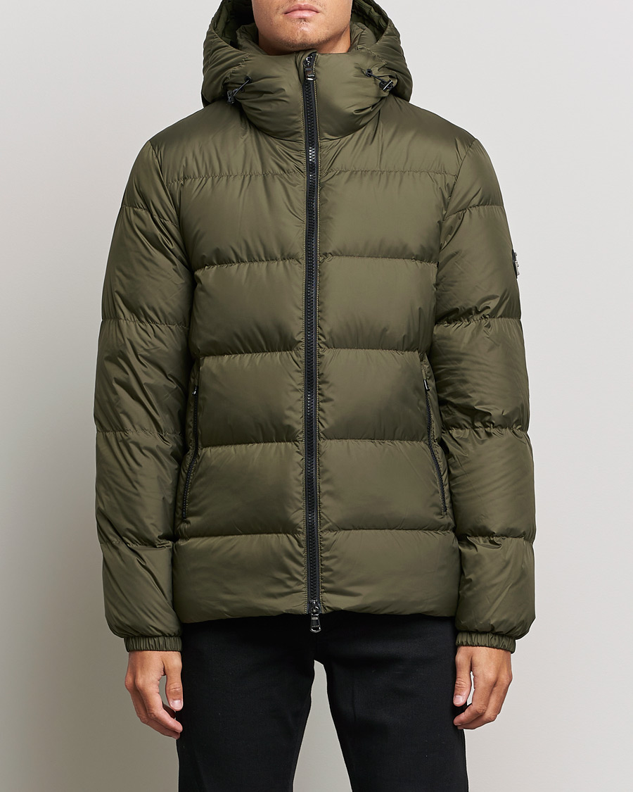 Mies | Takit | J.Lindeberg | Barrel Down Jacket Forest Green