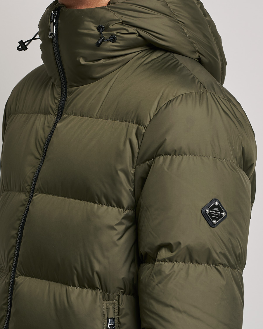 Mies | Takit | J.Lindeberg | Barrel Down Jacket Forest Green