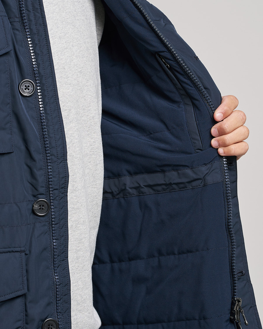 Mies | Takit | J.Lindeberg | Acer Padded Field Jacket Navy