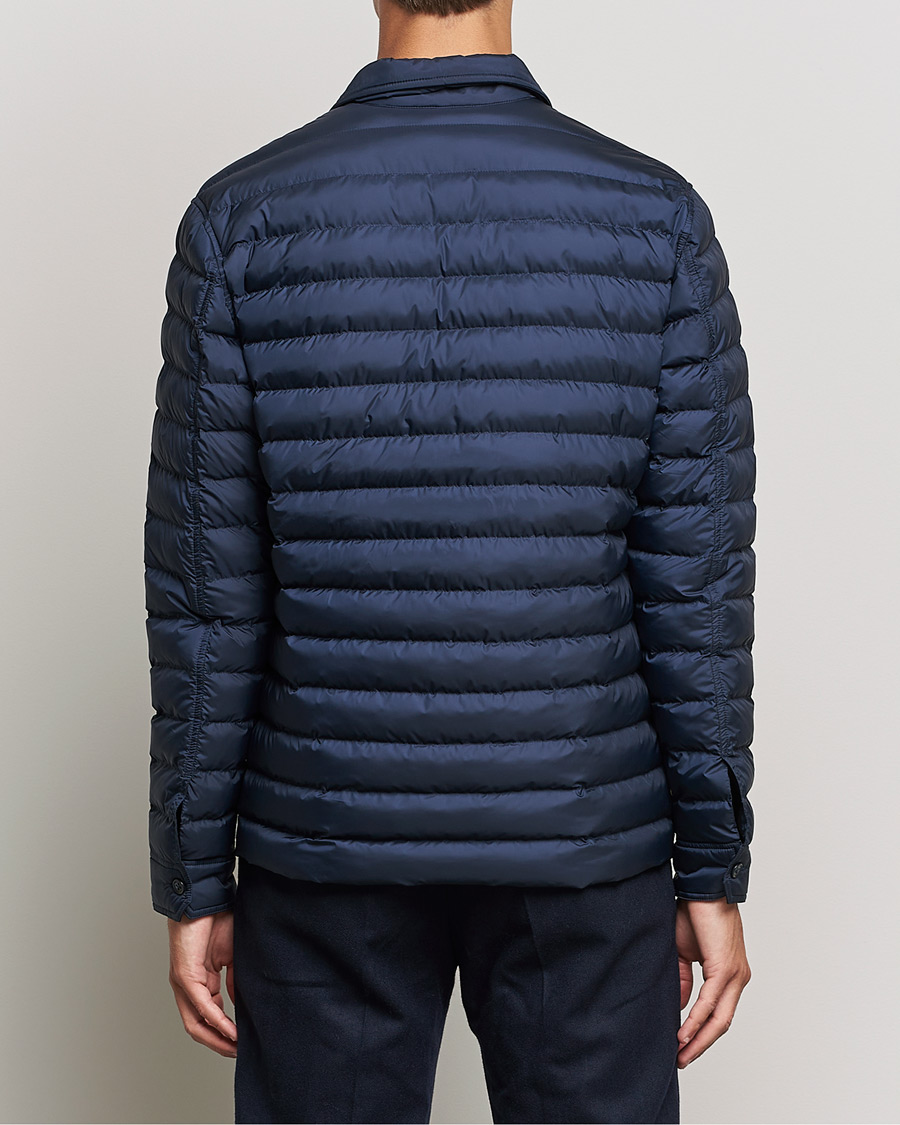 Mies | Kauluspaidat | J.Lindeberg | Gorman Quilted Overshirt Navy