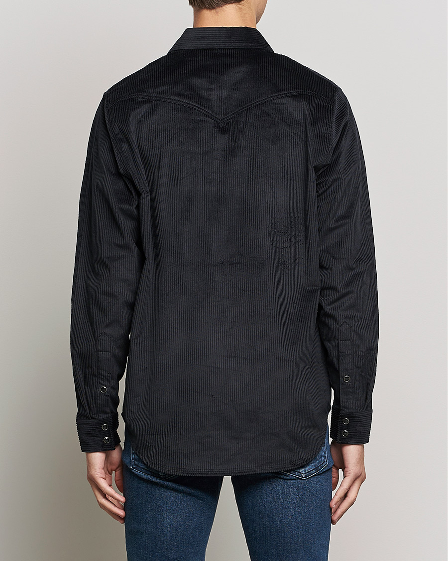 Mies | Kauluspaidat | J.Lindeberg | Tarp Cord Western Overshirt Black