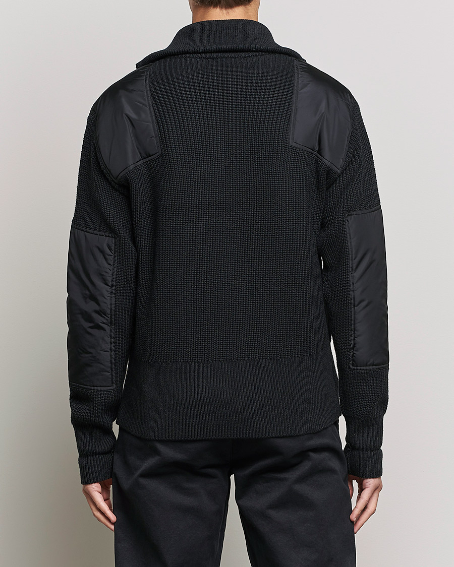 Mies | Puserot | J.Lindeberg | Ethan Chunky Half Zip Black