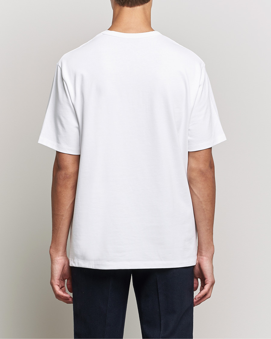 Mies | T-paidat | J.Lindeberg | Camilo Logo T-Shirt White