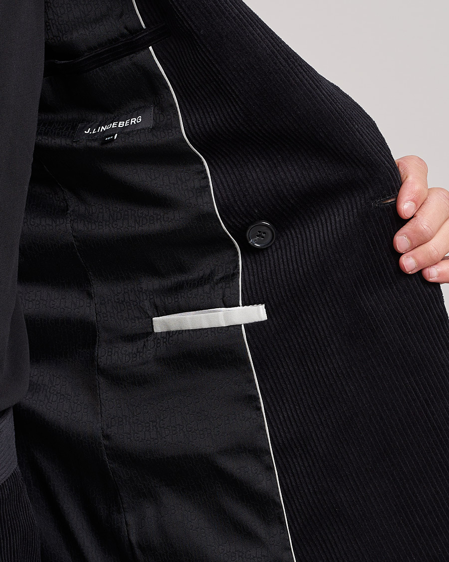Mies | Pikkutakit | J.Lindeberg | Dries Corduroy Blazer Black