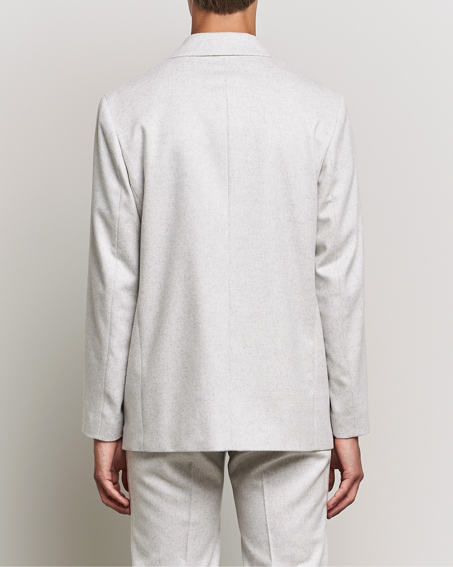 Mies | Pikkutakit | J.Lindeberg | David Carded Wool Flannel DB Blazer Micro Chip