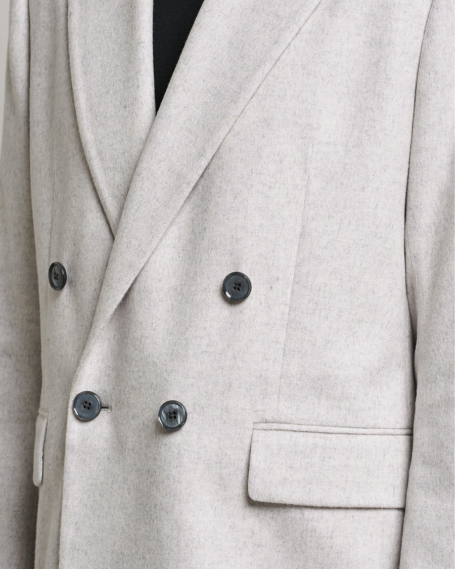 Mies | Pikkutakit | J.Lindeberg | David Carded Wool Flannel DB Blazer Micro Chip