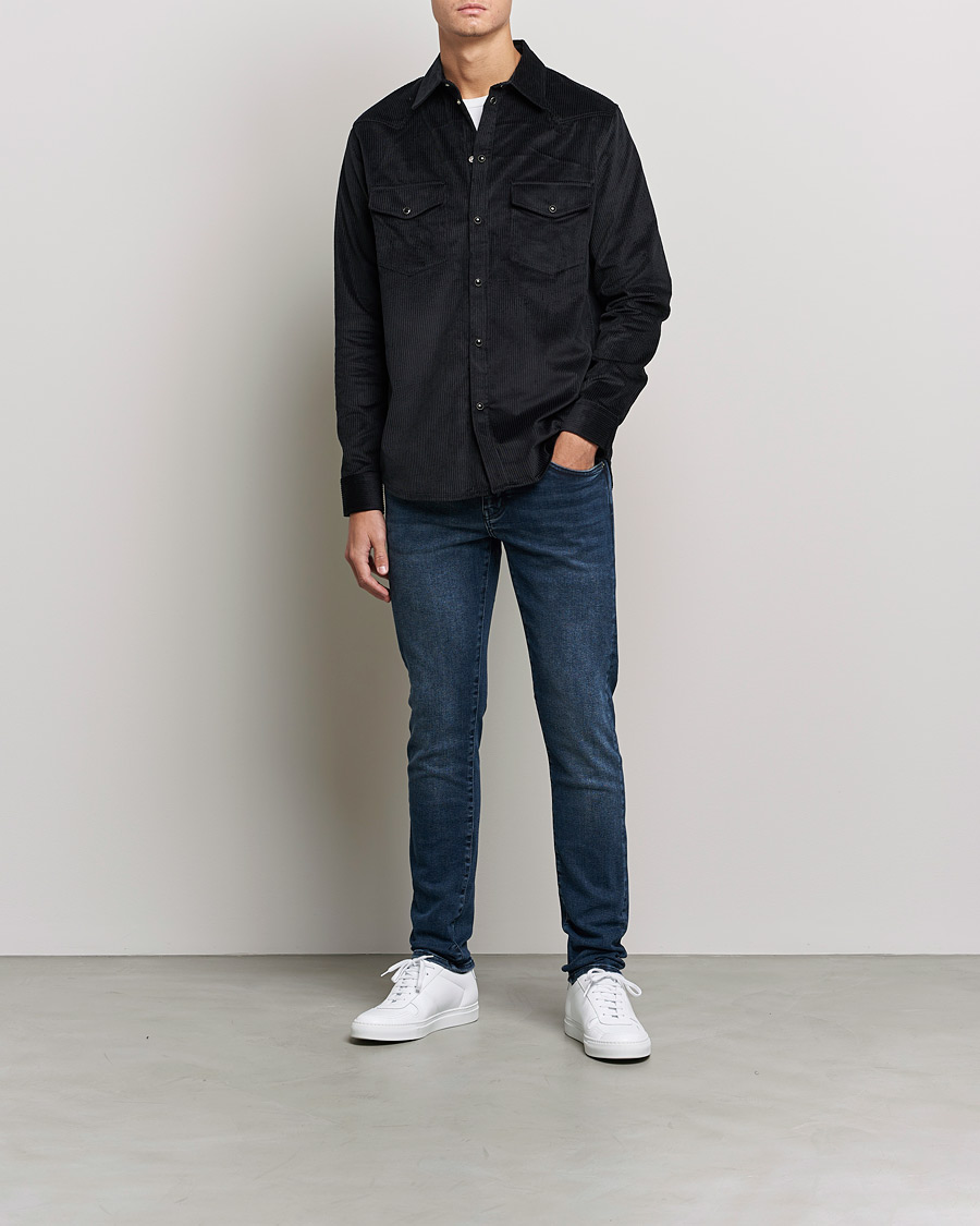 Mies | Farkut | J.Lindeberg | Jay Active Jeans Blue Black