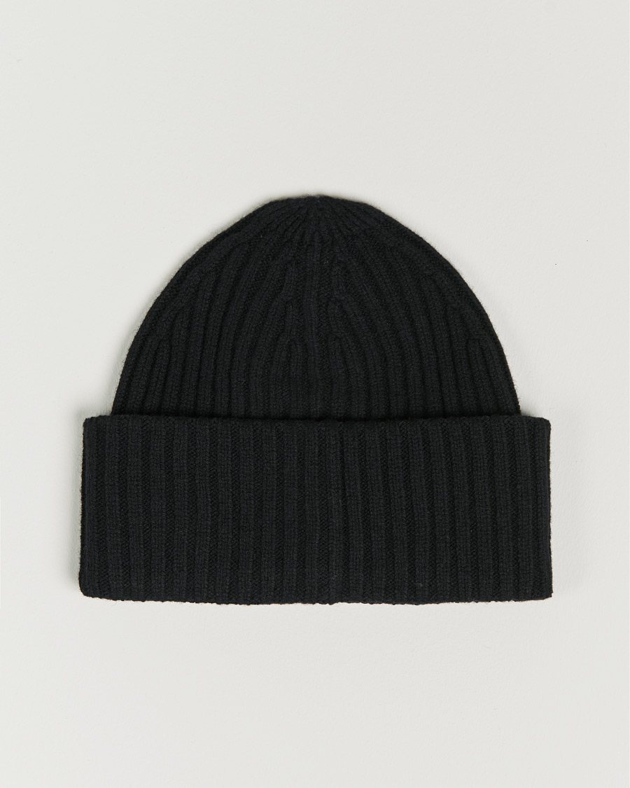 Mies | J.Lindeberg Jive Wool Beanie Black | J.Lindeberg | Jive Wool Beanie Black
