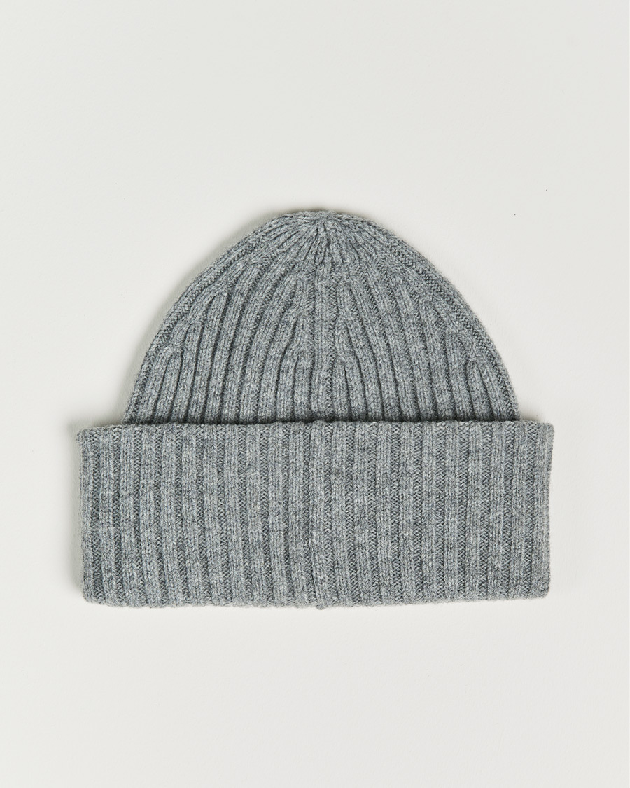 Mies | J.Lindeberg Jive Wool Beanie Grey Melange | J.Lindeberg | Jive Wool Beanie Grey Melange