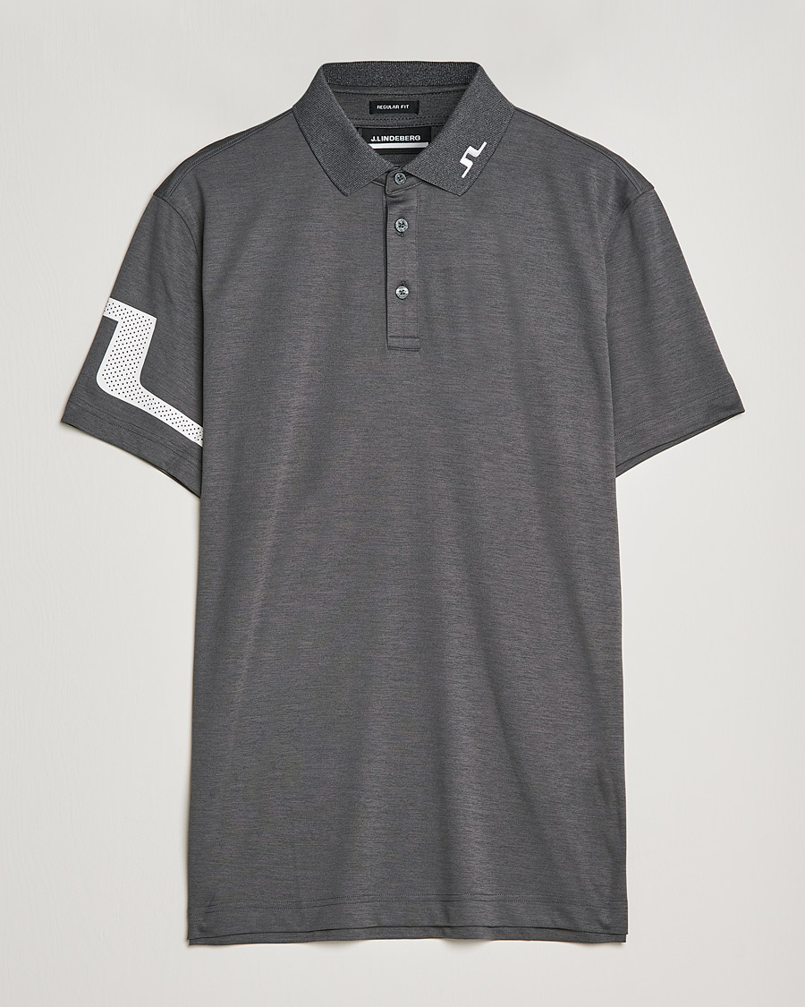 Mies | Pikeet | J.Lindeberg | Heath Regular Fit Polo Volcanic Ash
