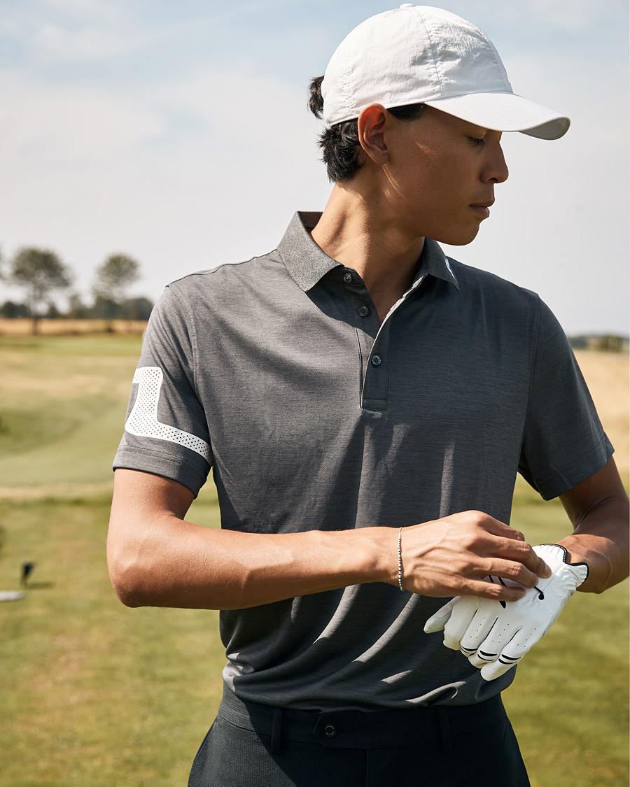 Mies | Pikeet | J.Lindeberg | Heath Regular Fit Polo Volcanic Ash