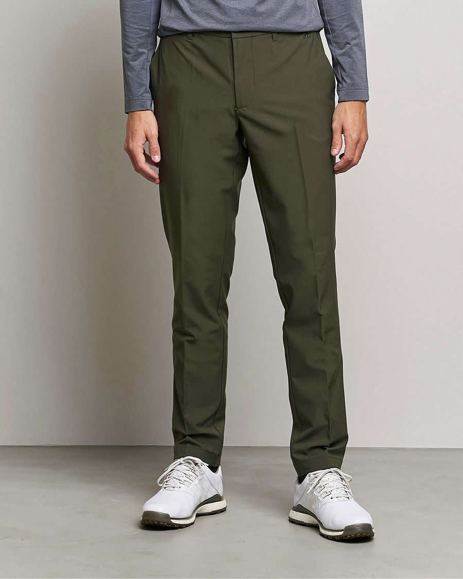 Mies | Housut | J.Lindeberg | Ellot Pants Forest Green