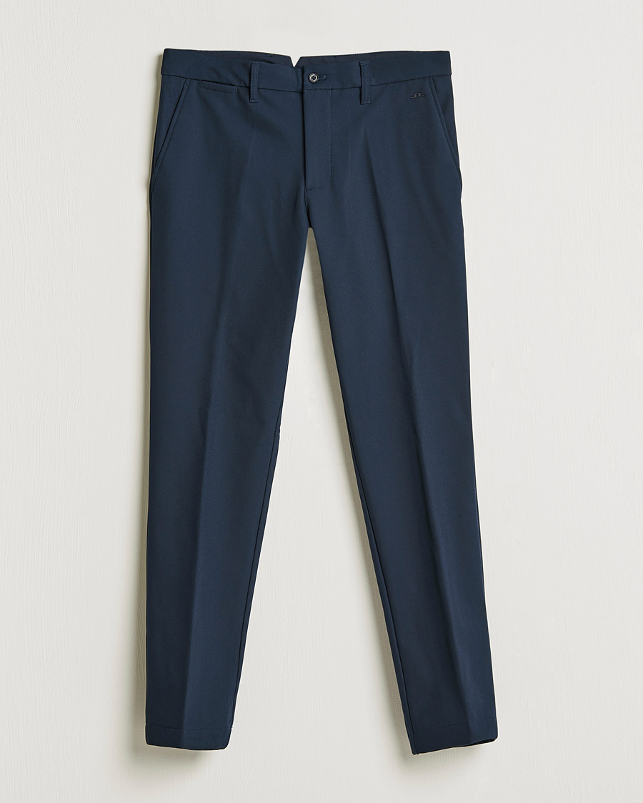 Mies | Housut | J.Lindeberg | Ellot Bonded Fleece Pants Navy