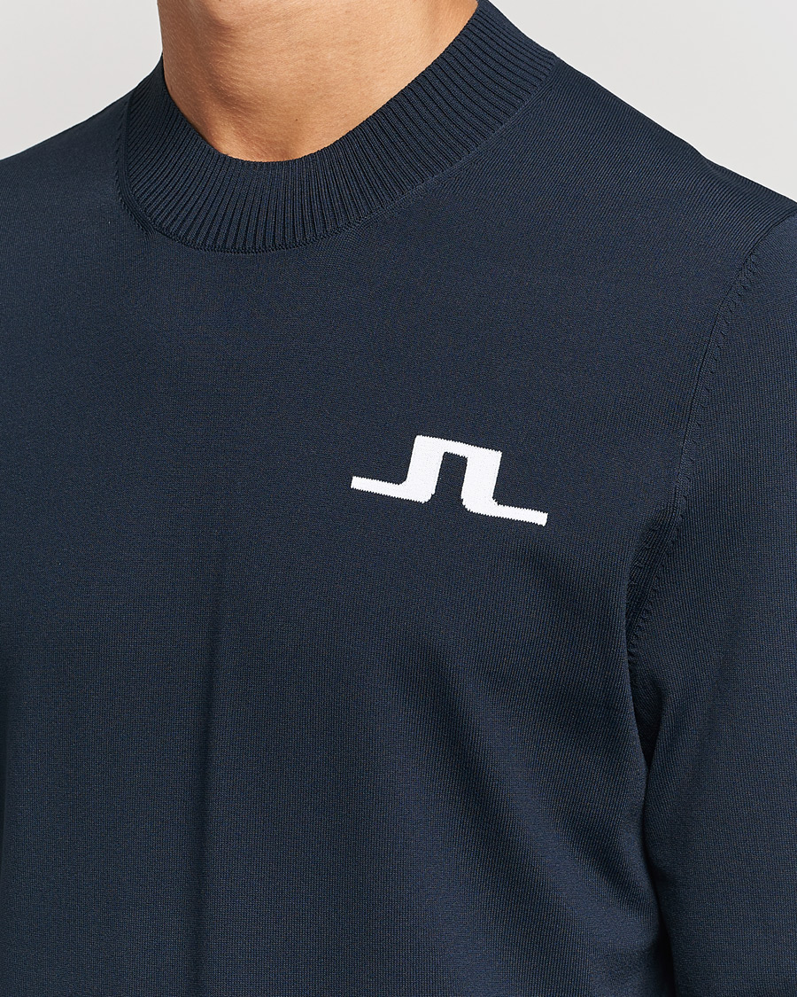Mies | Puserot | J.Lindeberg | Gus Knitted Golf Sweater Navy