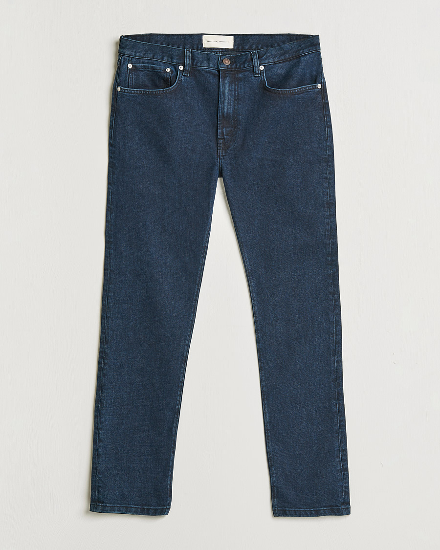 Mies | Housut | Jeanerica | TM005 Tapered Jeans Blue Black
