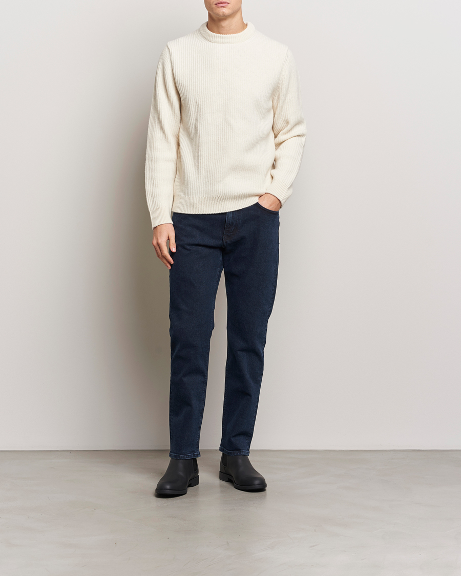 Mies | Housut | Jeanerica | TM005 Tapered Jeans Blue Black