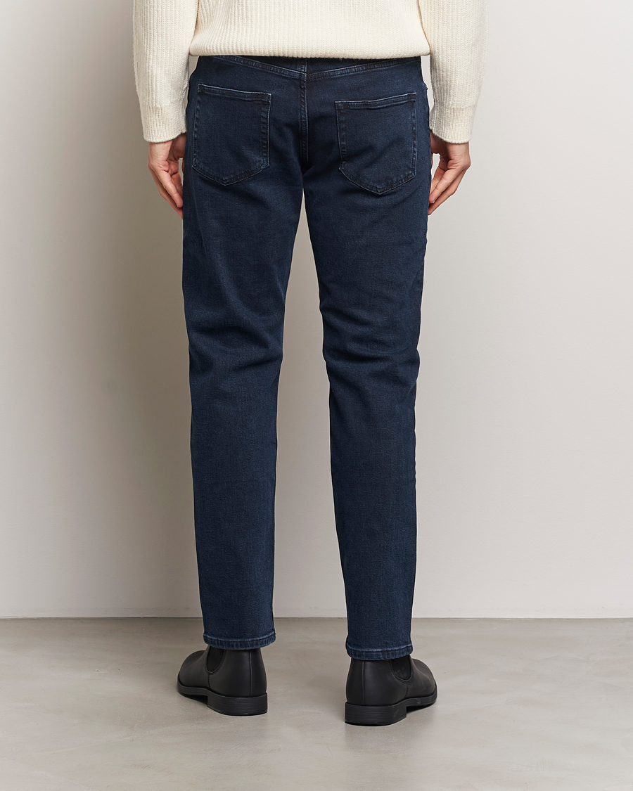 Mies | Housut | Jeanerica | TM005 Tapered Jeans Blue Black