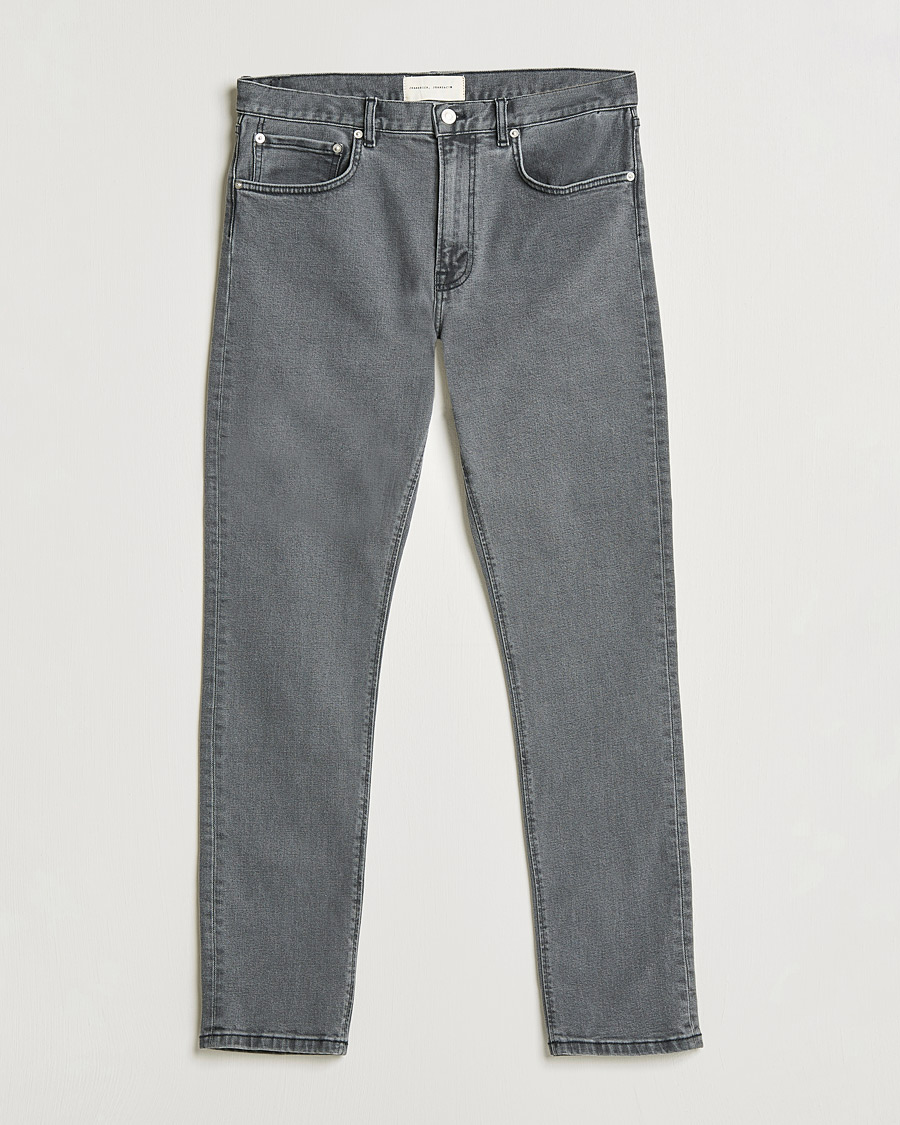 Mies | Farkut | Jeanerica | TM005 Tapered Jeans Soft Grey