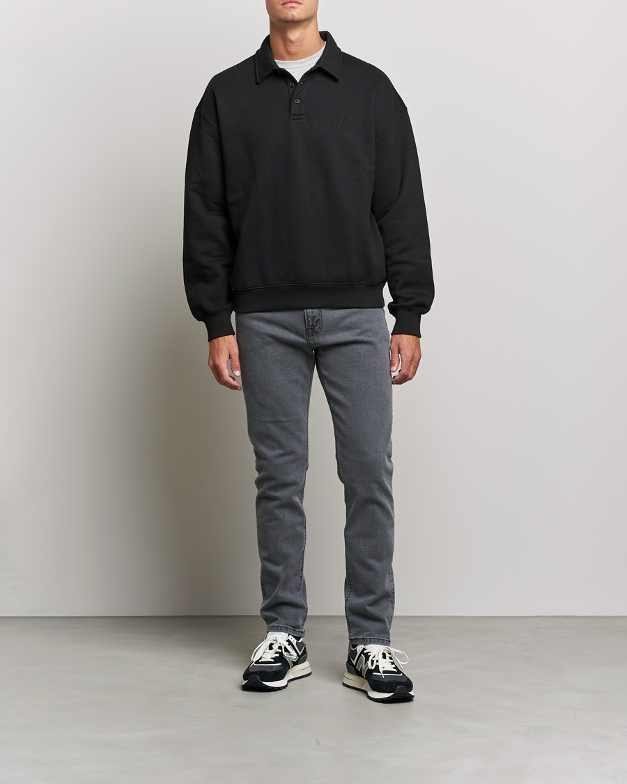 Mies | Farkut | Jeanerica | TM005 Tapered Jeans Soft Grey