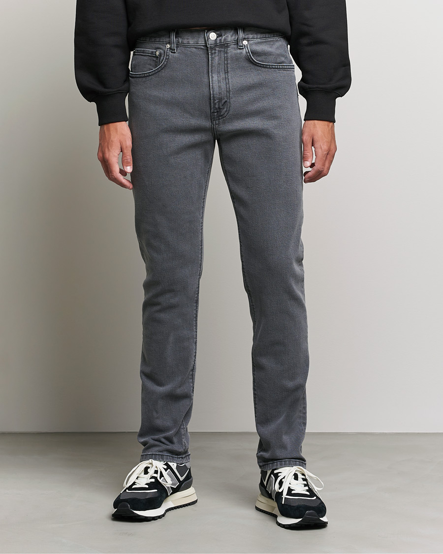 Mies |  | Jeanerica | TM005 Tapered Jeans Soft Grey