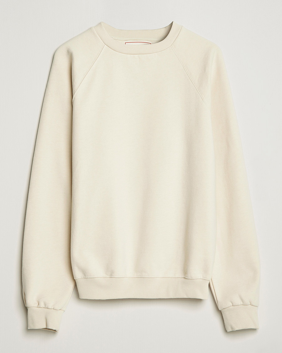 Miehet |  | Jeanerica | Arc Raglan Sweater Shortbread Beige