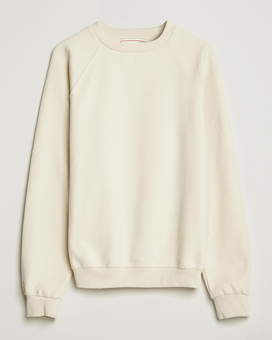 Mies | Puserot | Jeanerica | Arc Raglan Sweater Shortbread Beige