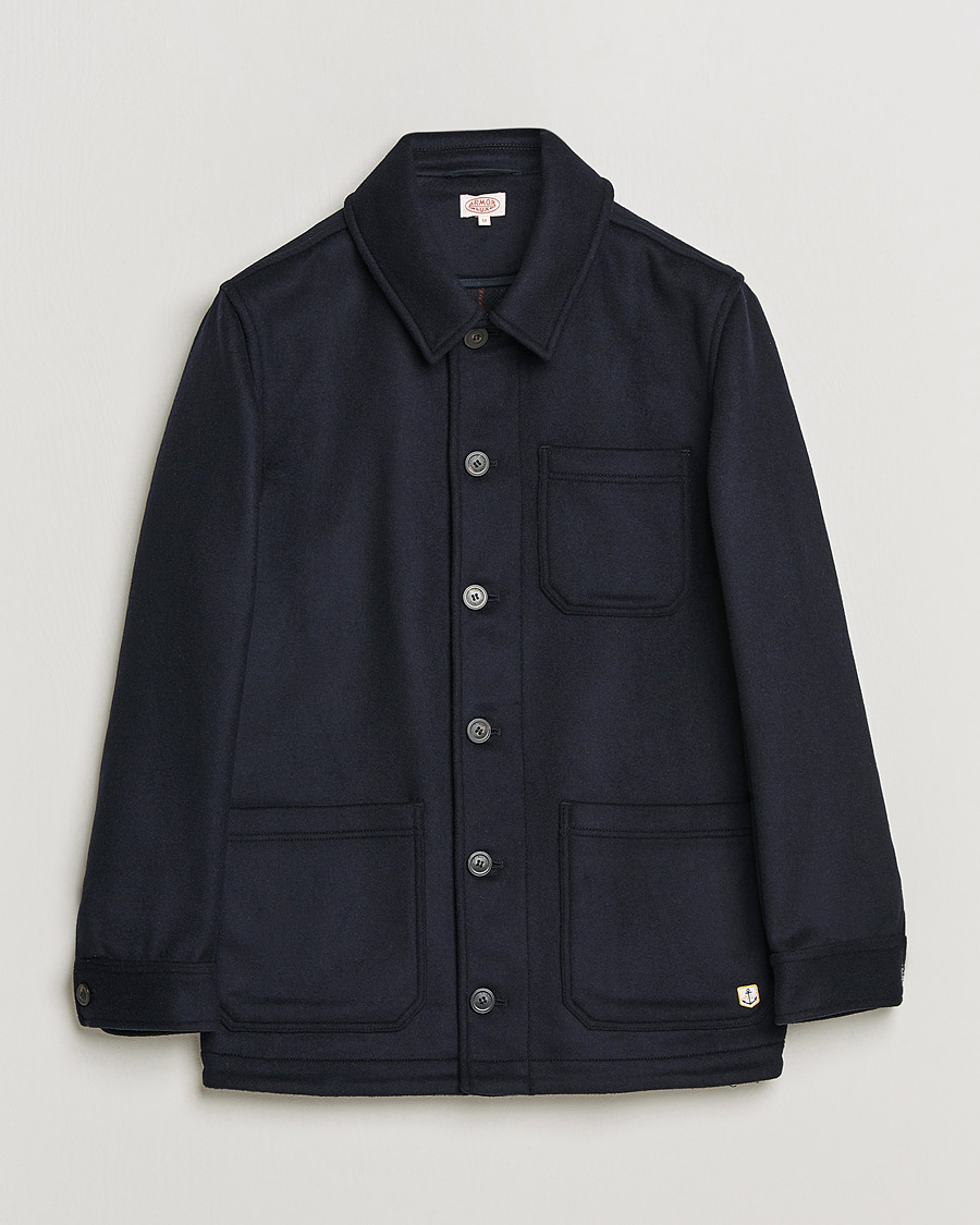 Mies | Takit | Armor-lux | Veste Heriagte Wool Jacket Navy