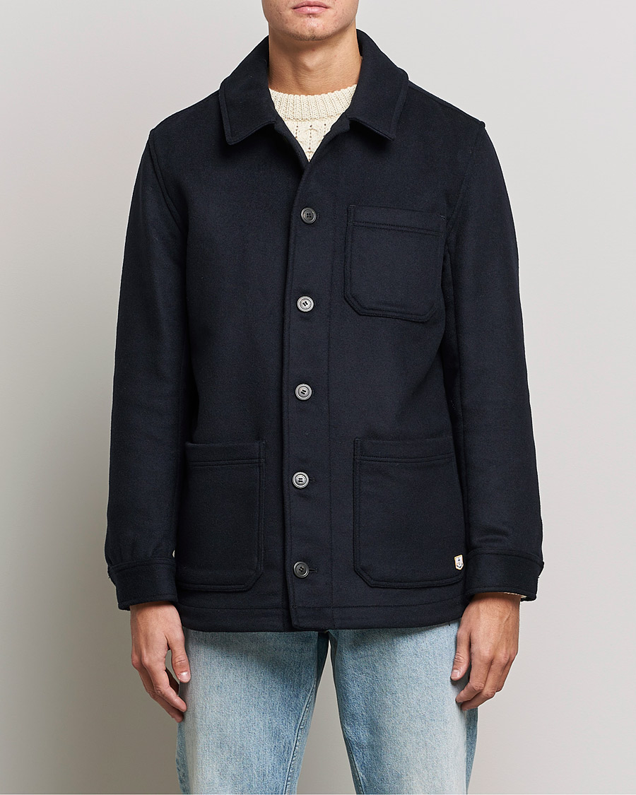 Mies | Takit | Armor-lux | Veste Heriagte Wool Jacket Navy