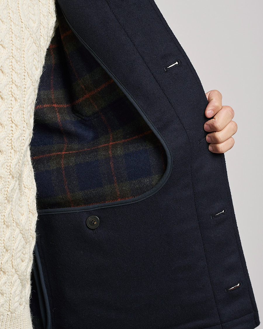 Mies | Takit | Armor-lux | Veste Heriagte Wool Jacket Navy