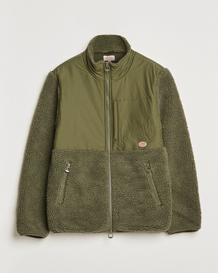 Mies | Puserot | Armor-lux | Sherpa Fleece Jacket Miltary