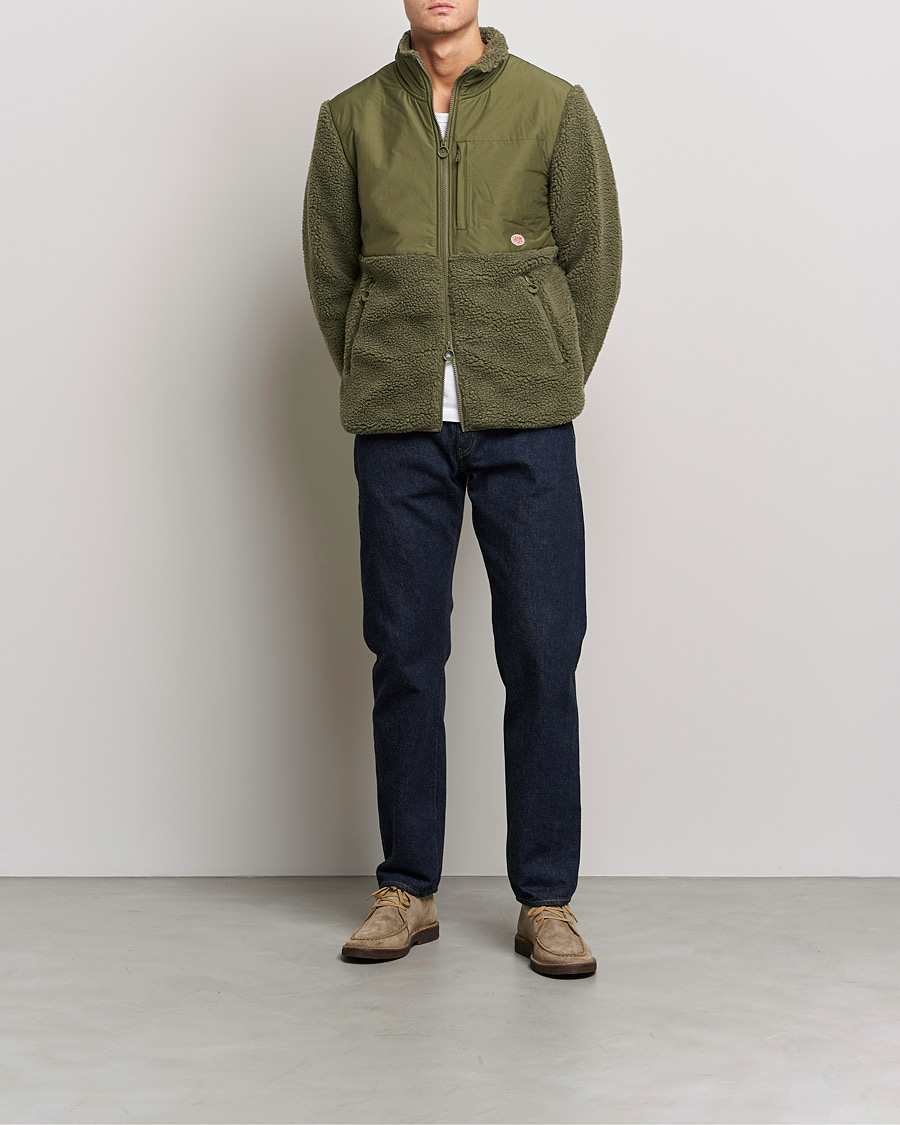 Mies | Puserot | Armor-lux | Sherpa Fleece Jacket Miltary