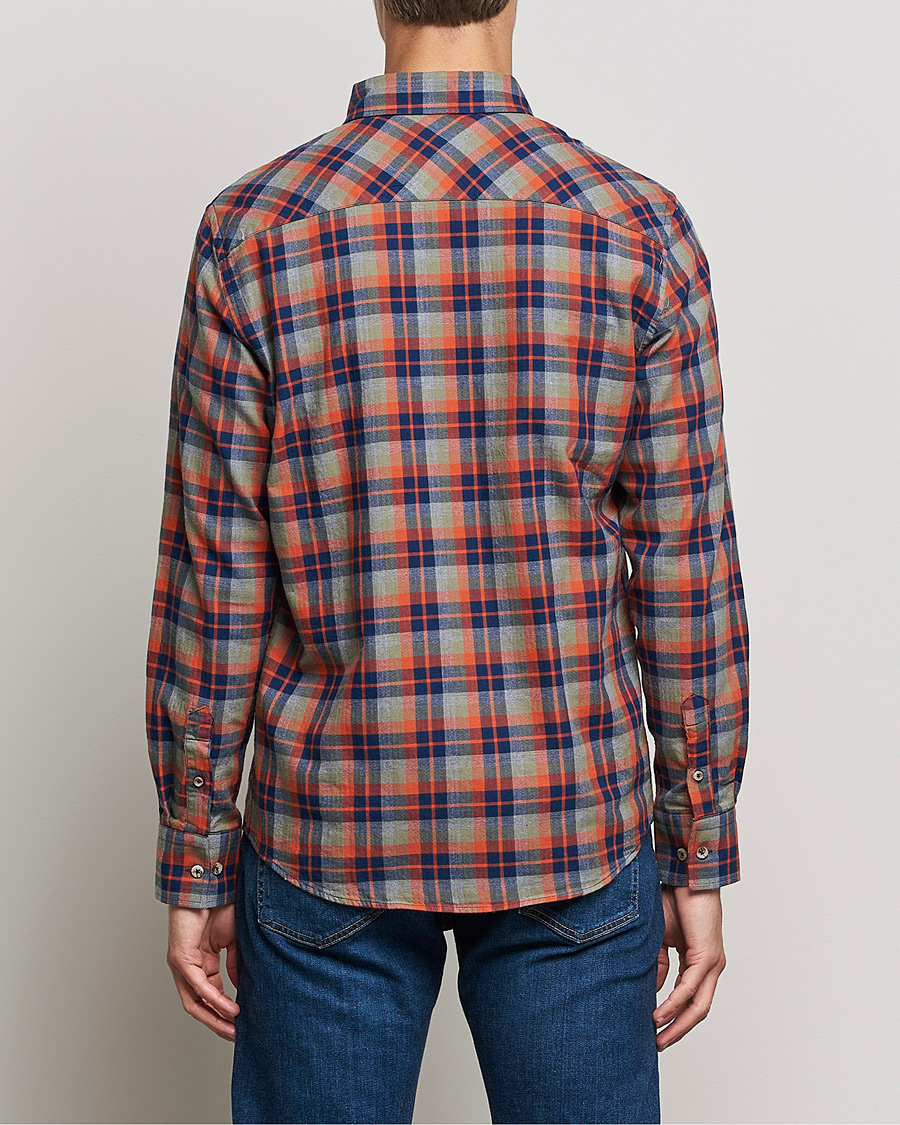 Mies | Kauluspaidat | Armor-lux | Chemise Flannel Shirt Green Blue