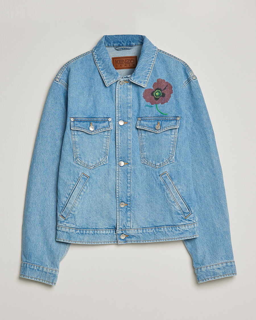 Mies | Takit | KENZO | Trucker Denim Jacket Sky Blue