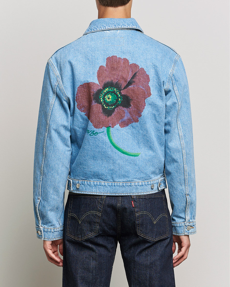 Mies | Takit | KENZO | Trucker Denim Jacket Sky Blue