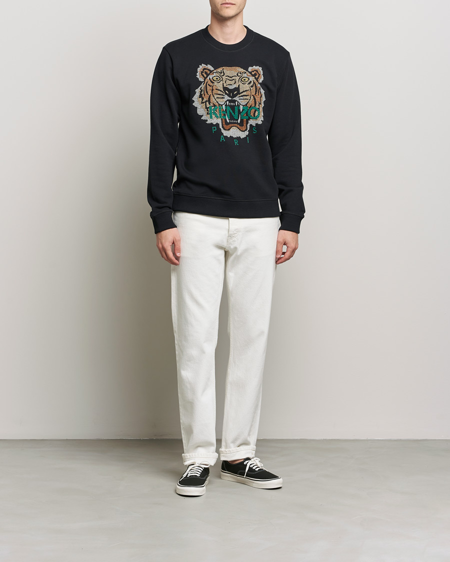 Mies | Puserot | KENZO | Original Tiger Sweatshirt Black