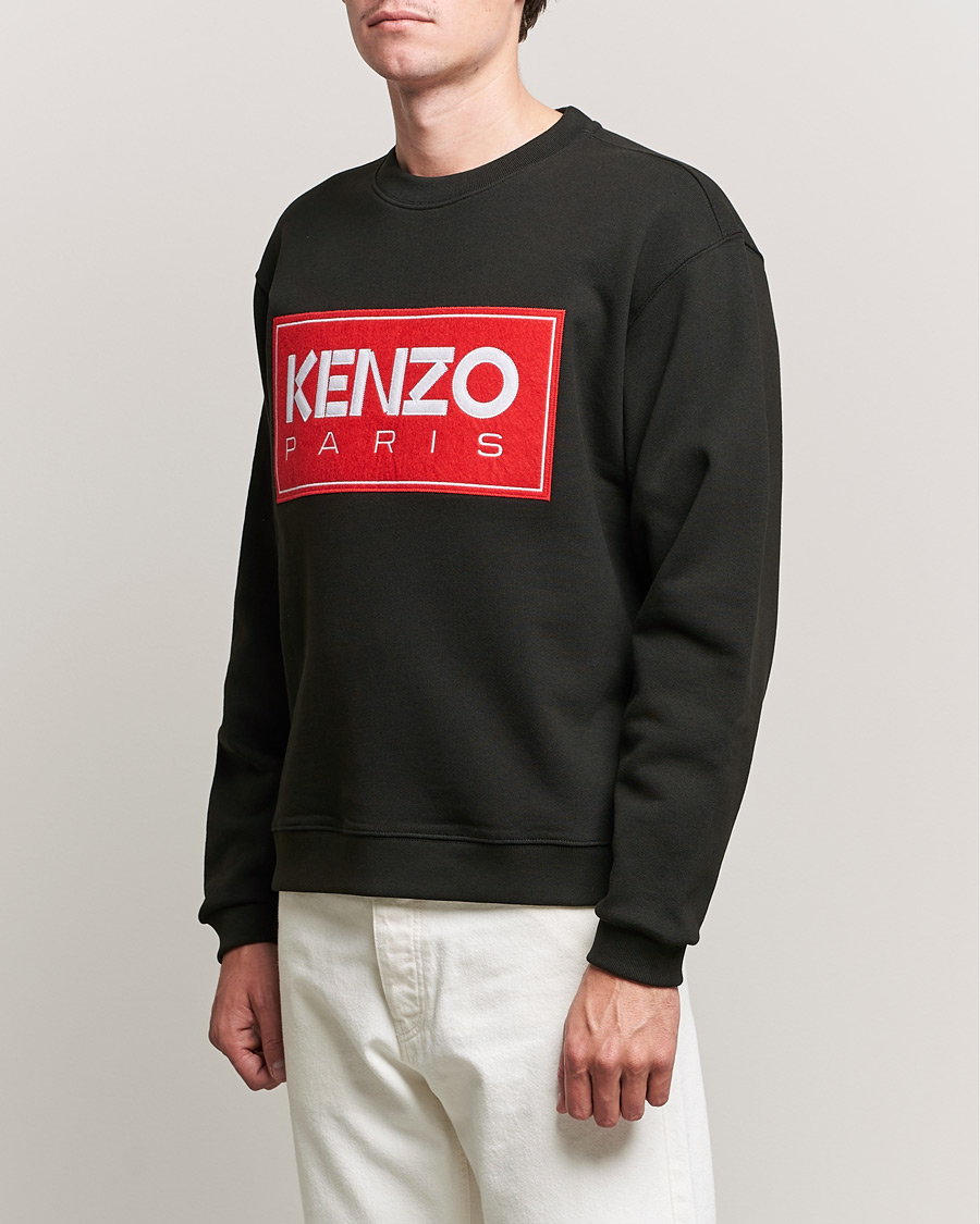 Mies |  | KENZO | Paris Classic Crew Neck Sweatshirt Black