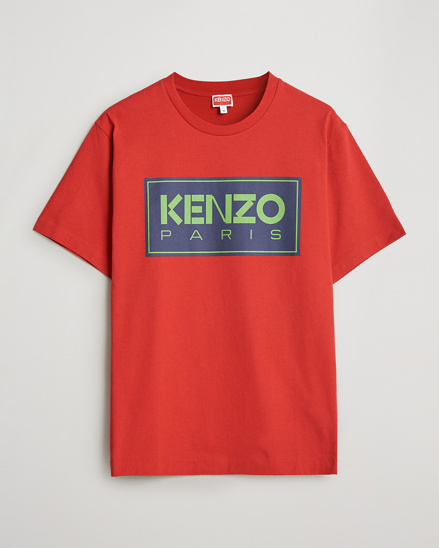 Mies | T-paidat | KENZO | Paris Classic Tee Medium Red