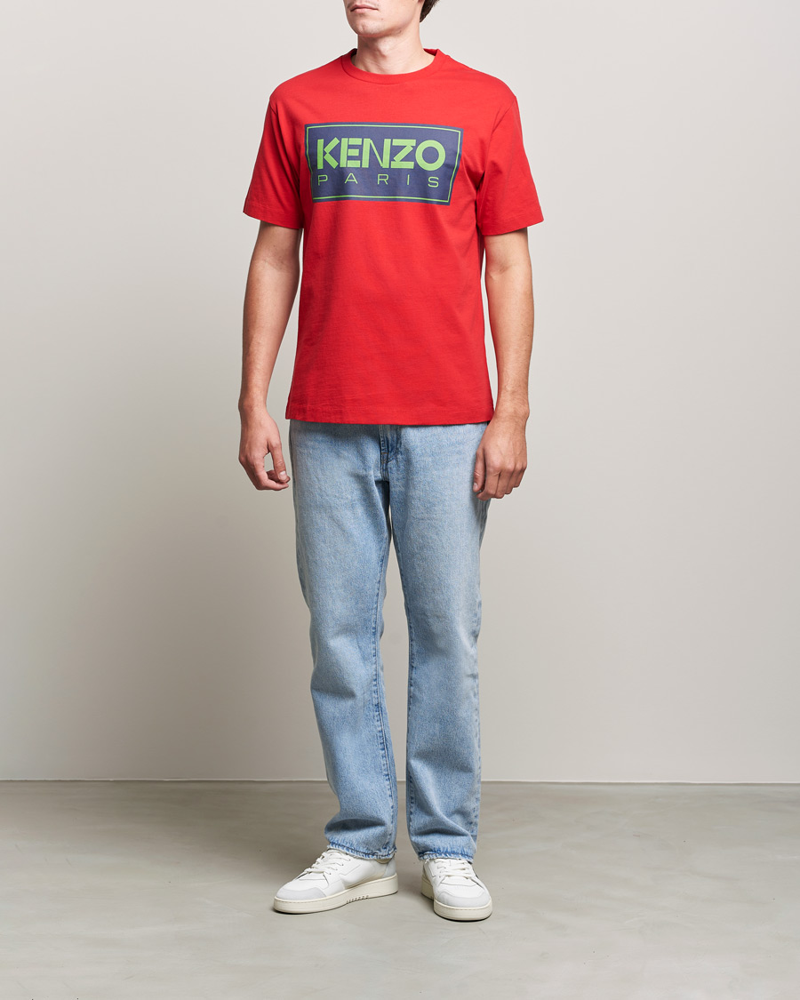 Mies | T-paidat | KENZO | Paris Classic Tee Medium Red