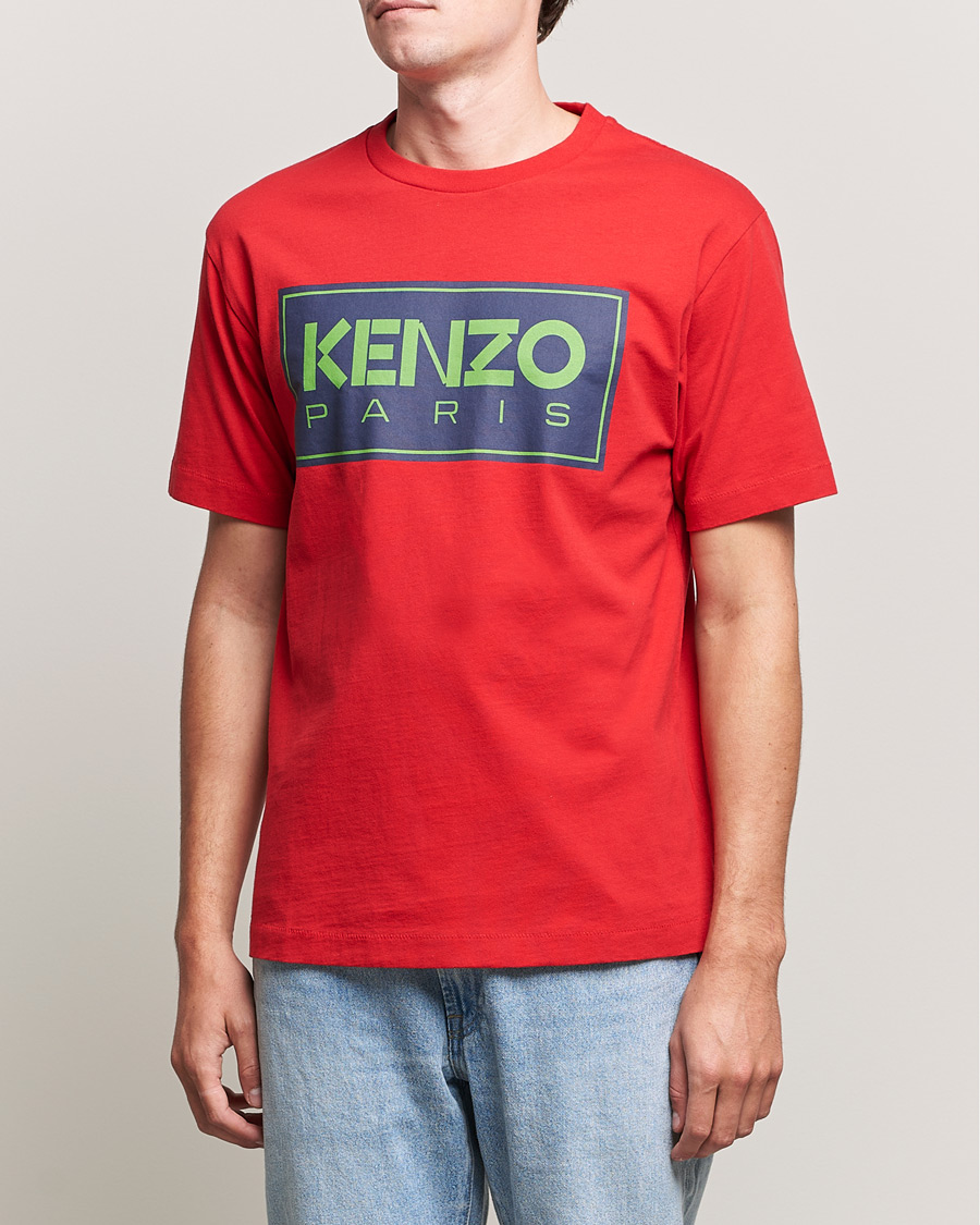 Mies | T-paidat | KENZO | Paris Classic Tee Medium Red