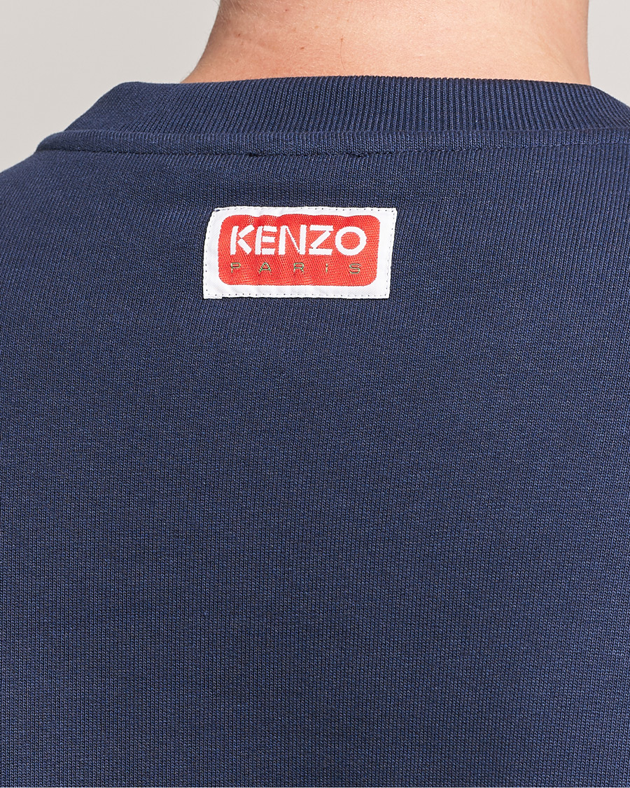 Mies | Puserot | KENZO | Logo Classic Sweatshirt Midnight Blue