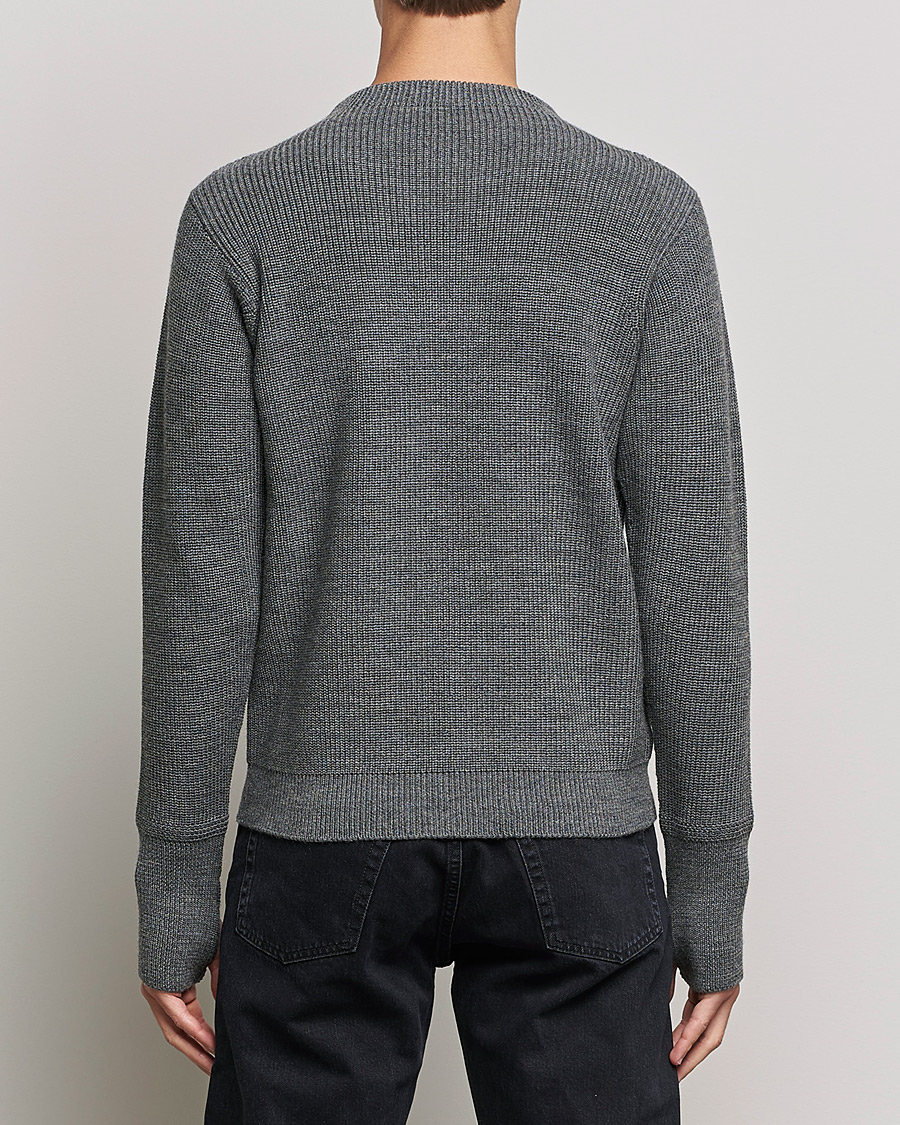Mies | Puserot | Andersen-Andersen | Sailor Wool Crewneck Grey
