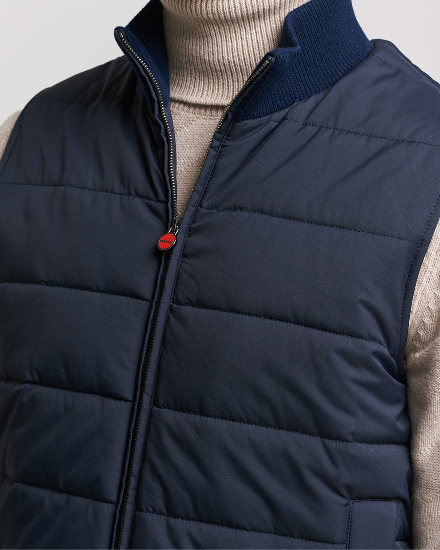 Mies | Takit | Kiton | Nylon Down Vest Navy